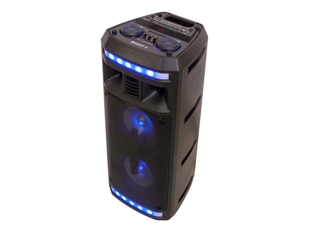 Enceinte active à LED - 10-7138BO - Noir