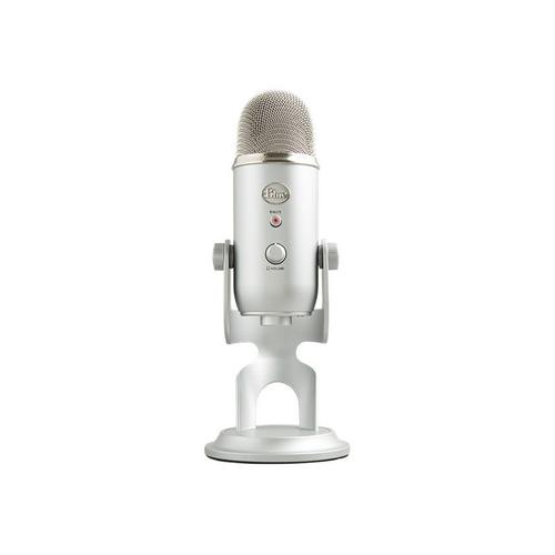 Blue Microphones Yeti Podcaster - Podcaster + Hindenburg Journalist Bundle microphone - USB - argent