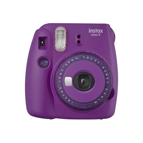 Appareil photo Instantané Fujifilm Instax Mini 9 objectif : 60 mm violet transparent