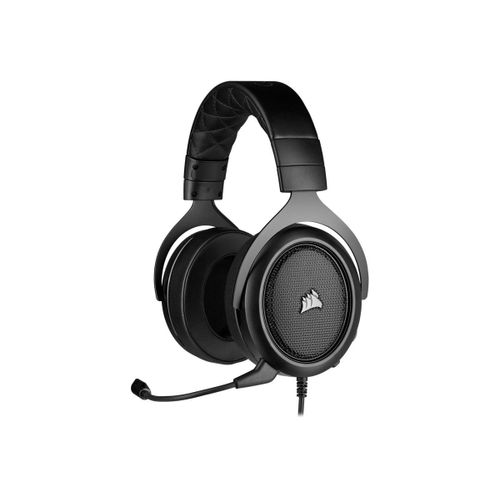 CORSAIR Gaming HS50 PRO STEREO - Micro-casque - circum-aural - filaire - jack 3,5mm - carbone