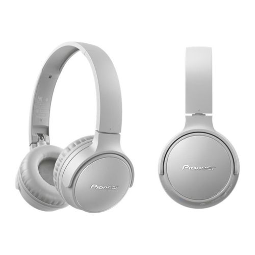 Pioneer S3 Wireless - Écouteurs avec micro - sur-oreille - Bluetooth - sans fil - gris