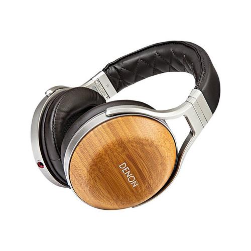 Denon AH-D9200 - Écouteurs - circum-aural - filaire - jack 3,5mm, jack 6,35 mm - brun