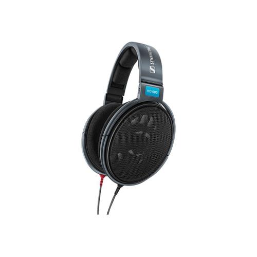 Sennheiser HD 600 - Écouteurs - circum-aural - filaire - jack 3,5mm - bleu acier