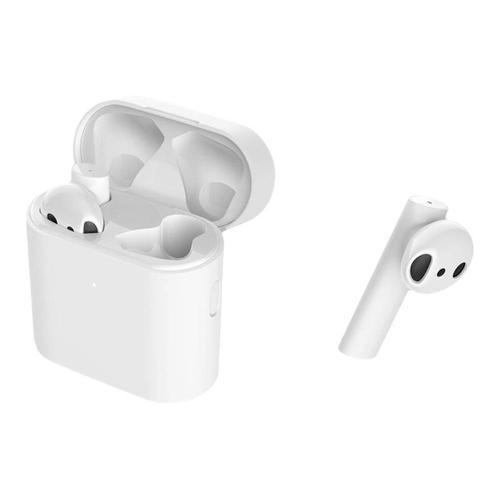 Xiaomi MI True Wireless Earphones 2 - Écouteurs sans fil avec micro - intra-auriculaire - Bluetooth - Suppresseur de bruit actif - blanc