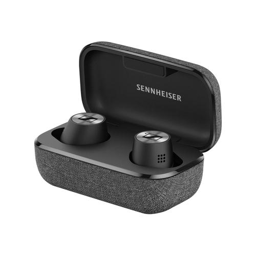 Sennheiser MOMENTUM True Wireless 2 - Écouteurs sans fil avec micro - intra-auriculaire - Bluetooth - Suppresseur de bruit actif - noir