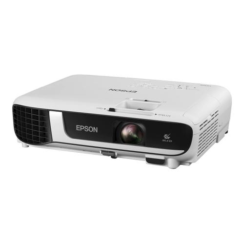 Epson EB-W51 - Projecteur 3LCD - portable - 4000 lumens (blanc) - 4000 lumens (couleur) - Wxga (1280 x 800) - 16:10 - 720p