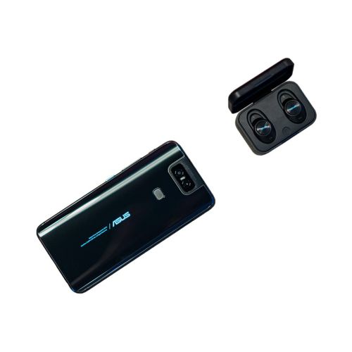ASUS ZenEar BT - Écouteurs sans fil avec micro - intra-auriculaire - Bluetooth - noir