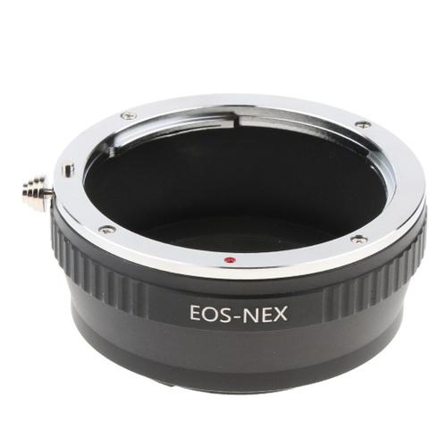 Convertisseur de bague adaptateur pour monture d'objectif pour objectifs Canon EOS EF EF-S vers appareil photo Sony Alpha NEX E