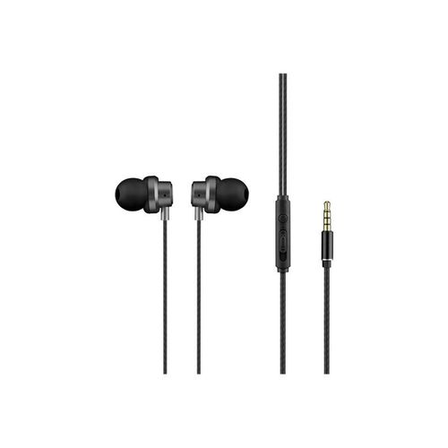The G-Lab KORP HELIUM - Écouteurs avec micro - intra-auriculaire - filaire - jack 3,5mm - noir