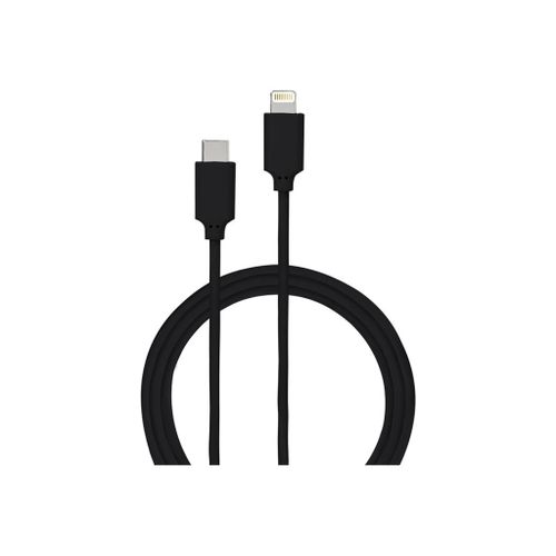 BIGBEN Connected - Câble Lightning - 24 pin USB-C mâle pour Lightning mâle - 2 m - noir