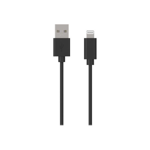 BIGBEN Connected - Câble Lightning - USB mâle pour Lightning mâle - 2 m - noir