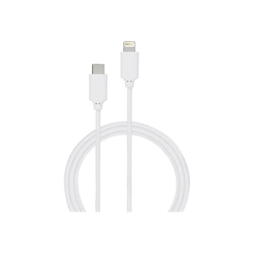 BIGBEN Connected - Câble Lightning - 24 pin USB-C mâle pour Lightning mâle - 2 m - blanc