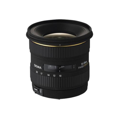 Objectif Sigma EX - Fonction Zoom - 10 mm - 20 mm DC HSM - Canon EF