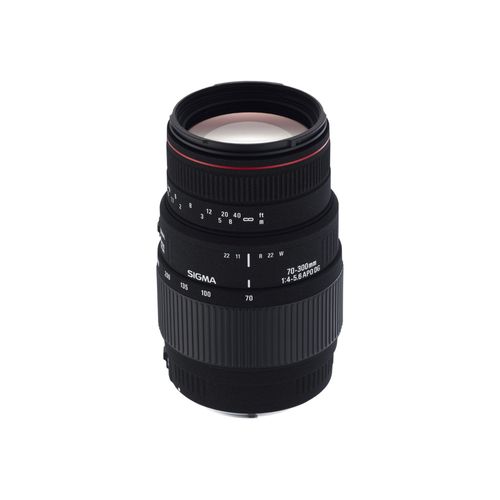 Objectif Sigma - Fonction Zoom - 70 mm - 300 mm - f/4.0-5.6 APO DG - Pentax K