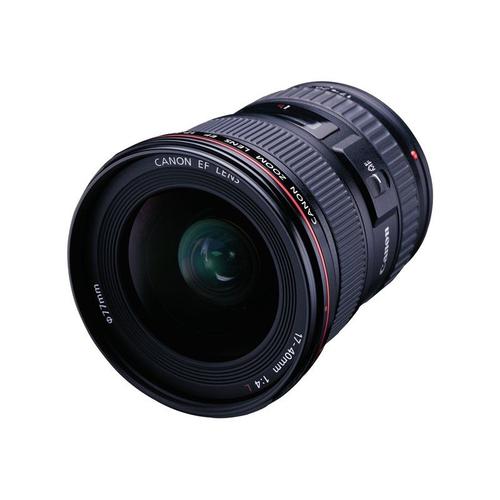 Objectif Canon EF - Fonction Grand angle - 17 mm - 40 mm - f/4.0 L USM - Canon EF - pour EOS 1000, 1D, 50, 500, 5D, 7D, Kiss F, Kiss X2, Kiss X3, Rebel T1i, Rebel XS, Rebel XSi