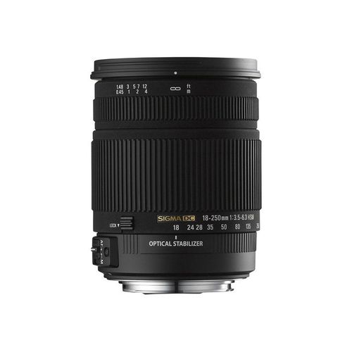 Objectif Sigma - Fonction Zoom - 18 mm - 250 mm - f/3.5-6.3 DC OS HSM - Pentax K