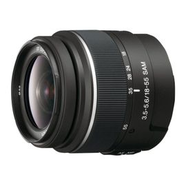 Objectif Sony SAL1855 - Fonction Zoom - 18 mm - 55 mm - f/3.5-5.6 DT SAM - Sony A-type - pour a DSLR-A100, A200, A230, A300, A330, A350, A380, A500, A550, A700