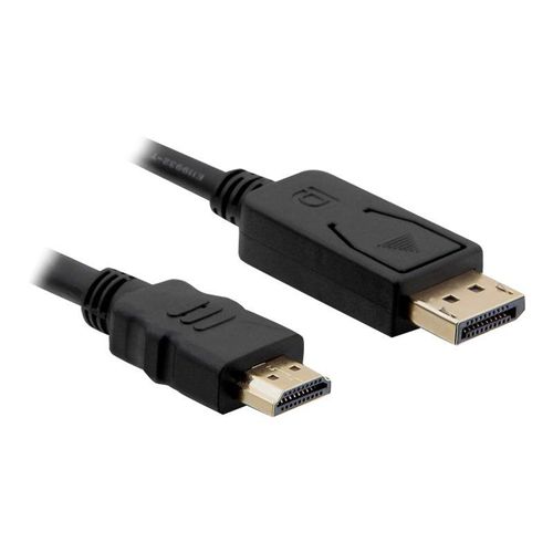 Delock - Câble adaptateur - DisplayPort mâle pour HDMI mâle - 3 m