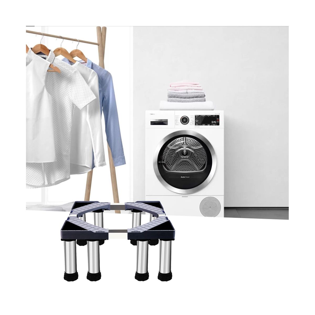 Support de Machine  Laver Base de RFrigRateur RGlable Su... - 5