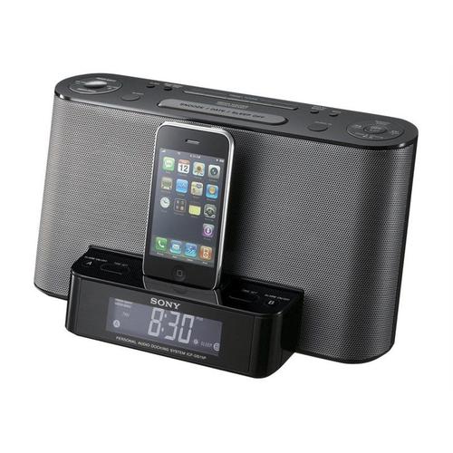 Sony ICF-DS11iP - Radio-réveil avec socle Apple Dock - 7 Watt