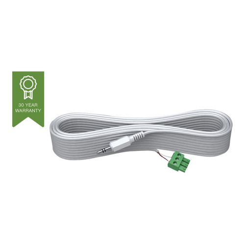 VISION Techconnect 2 - Câble audio - fil dénudé pour mini-phone stereo 3.5 mm mâle - 10 m - moulé