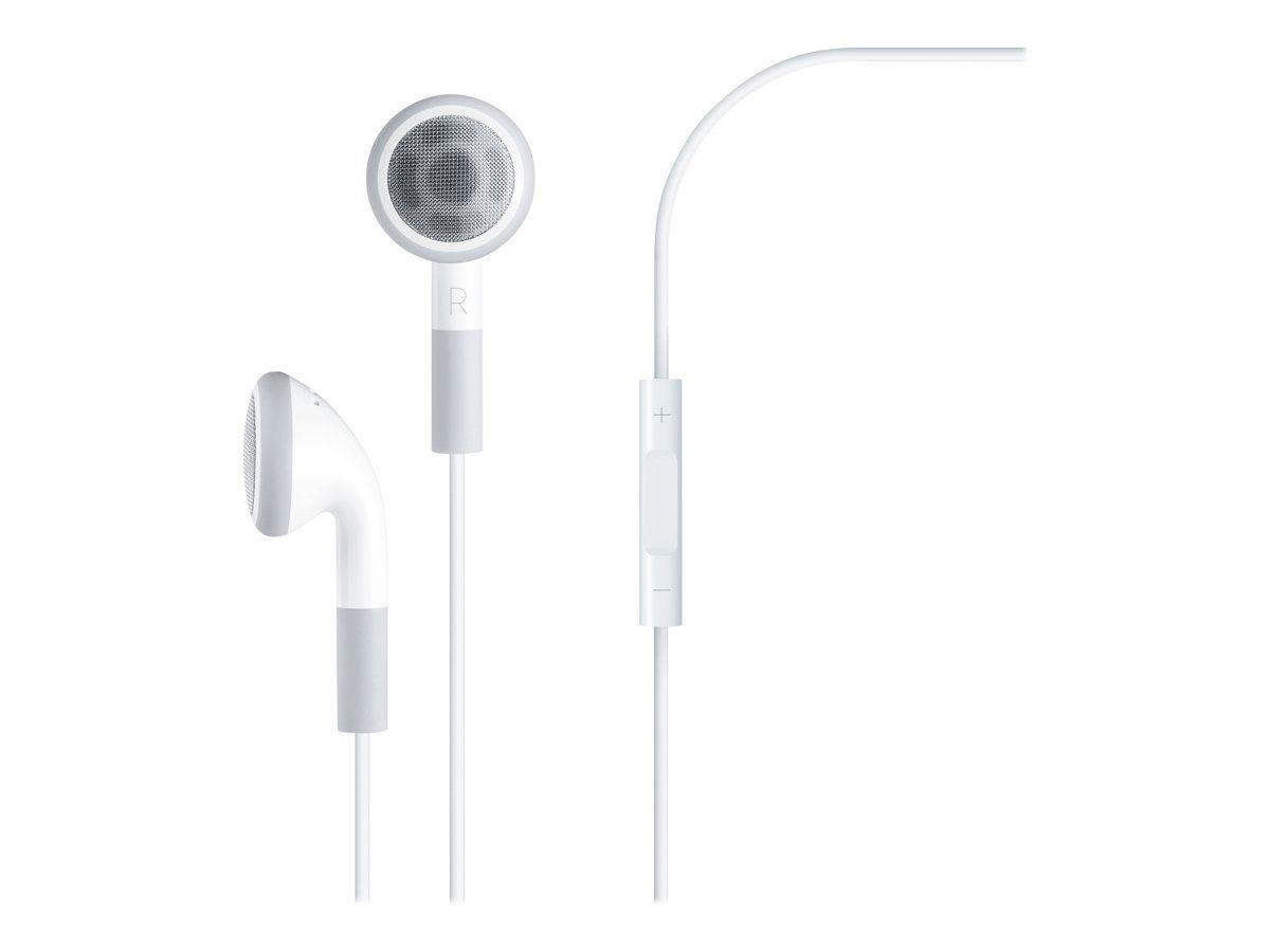 Apple Earphones with Remote and Mic - Écouteurs avec micro - embout  auriculaire - filaire - jack 3,5mm - pour iPod classic; iPod shuffle (3G,  4G)