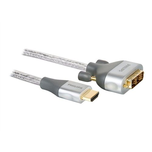 Philips SWV3442S - Câble adaptateur - HDMI mâle pour DVI-D mâle - 1.5 m - blindé