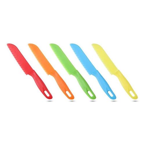 5 Pièces Enfants Cuisine Ensemble De Couteaux Enfant En Bas Âge En Plastique Cuisine Ensemble De Couteaux P31b