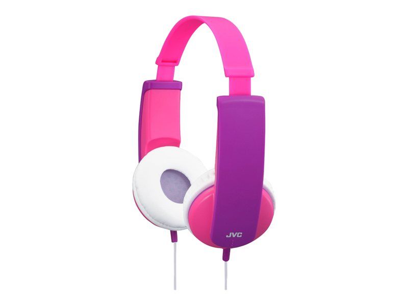 JVC TINYPHONES HA-KD5 - Écouteurs - circum-aural - filaire - rose