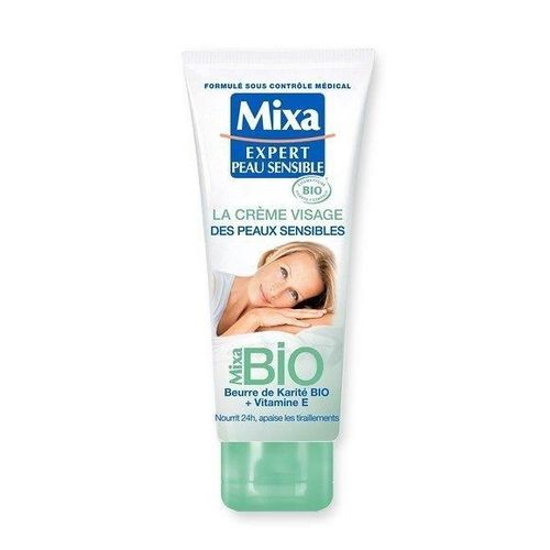 Mixa Expert Peau Sensible La Crème Visage Des Peaux Sensibles Bio 100ml 