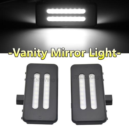 2pcs Led Pare-Soleil Intérieur Vanité Miroir Lampes Pour Bmw X5 E70 X3 F25 E90 E91 E92 E60 E61 X6 E71 E72 X1 E84 Lumières De Lecture De Voiture