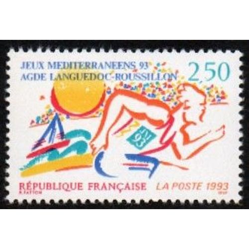 Timbre Jeux 1993 Non Oblitéré