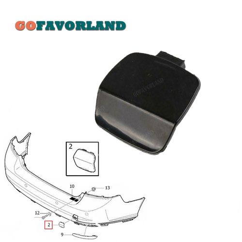 Calandre De Pare-Choc Arrière De Voiture Avec Crochet De Remorquage, Couvre-Yeux Non Peints, 39886337 30744941, Pour Volvo S40 2008 2009 2010 2011 2012 2013