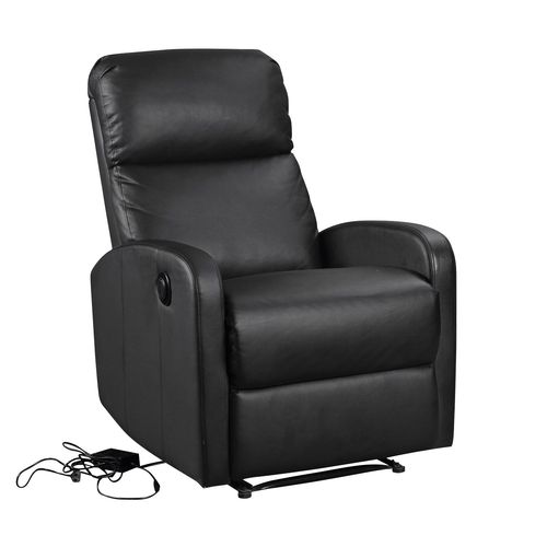 Fauteuil ?Lectrique Inclinable Relax Noir