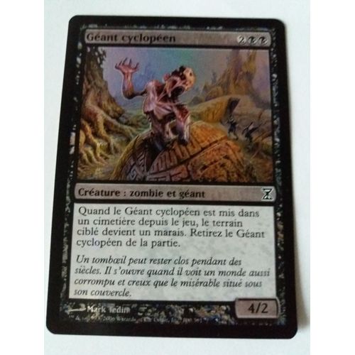 Foil - Geant Cyclopeen - Mtg - Spirale Temporelle - 100