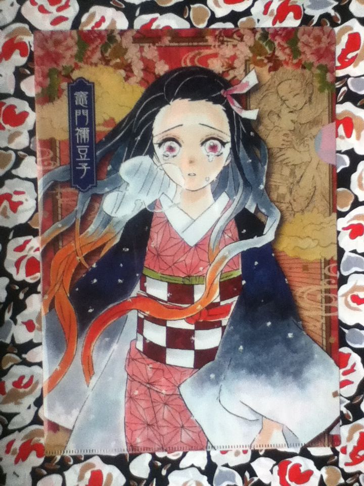 Chemise Simple / Pochette Porte-Documents A4 - 31 X 22 Cm - Kimetsu No Yaiba : Demon Slayer - Nezuko (Manga, Animé)