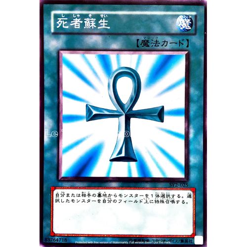 Carte Yu-Gi-Oh : Renaissance Du Monstre Sy2-025 - Version Japonaise