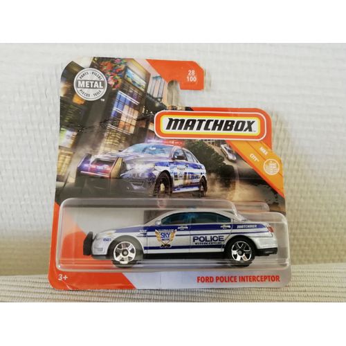 Voiture Ford Police Interceptor 1/64-Matchbox