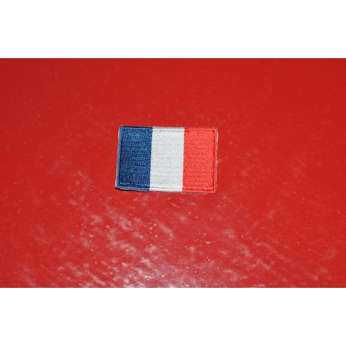 Ecusson A Coudre Drapeau France 4,8 X 3,3 Cm Environ