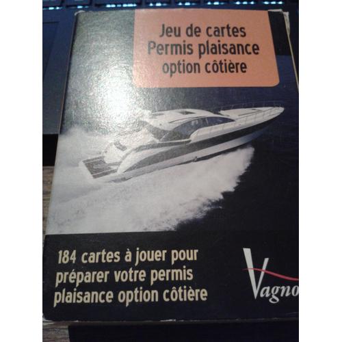 Jeu De Cartes Permis Plaisance Option Côtière