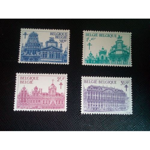 Timbre Belgique Yt 1354 A 1358 Séries: Grote Mark, Bruxelles 1965 ( 061204 )