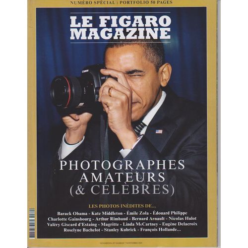 Le Figaro Magazine N°23708 Spécial Photographes Amateurs Et Célèbres De Nov 2020