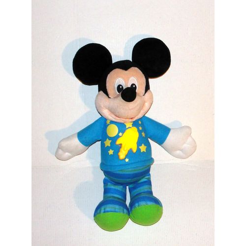 Mickey Sonore Bonne Nuit Doudou Peluche Fusée Lumineuses Disney Fisher Price 2011