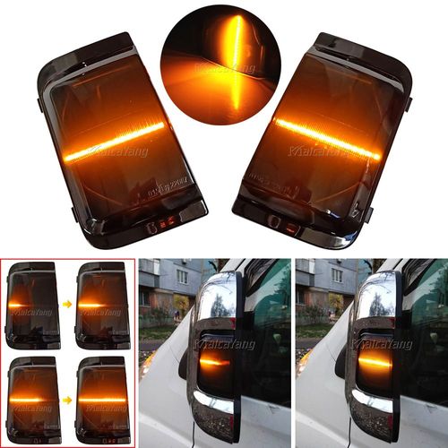 Rétroviseur Led Latéral, Clignotant Dynamique, Indicateur De Flux, Clignotant, Pour Peugeot Boxer Fiat Ducato Citroen Jumper