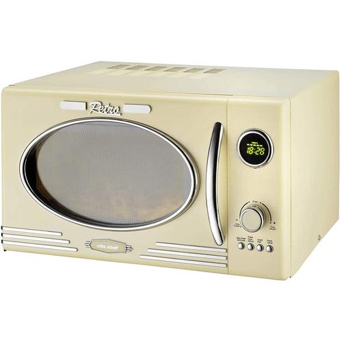 Kalorik Retro TKG MW 2500 DG - Four micro-ondes grill - 25 litres - 900 Watt - crème