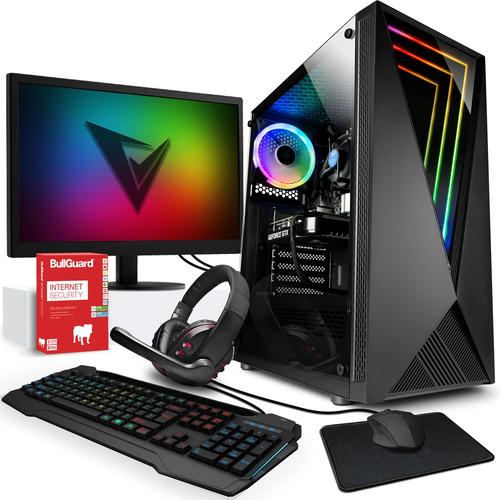 Vibox VI-12 PC Gamer - 24"" Écran Pack - AMD Athlon PRO 300GE Processeur - Radeon Vega 3 Graphiques - 16Go RAM - 1To HDD - Windows 11 - WiFi