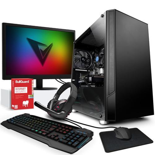 Vibox VI-20 PC Gamer - 24"" Écran Pack - AMD Athlon PRO 300GE Processeur - Radeon Vega 3 Graphiques - 16Go RAM - 1To HDD - Windows 11 - WiFi