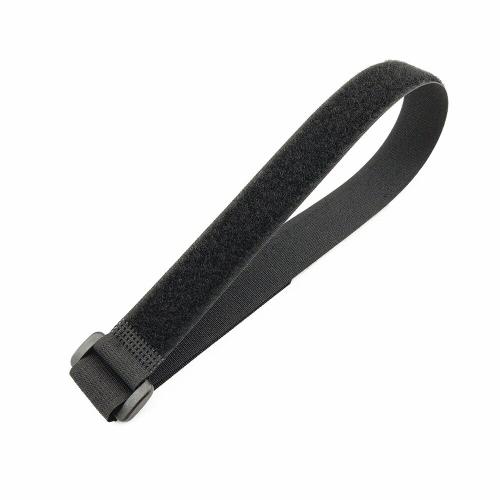 5 Pièces Paquet De Ceinture En Nylon Bagage Autocollant Magique Cravate Sangle Câble Camping En Plein Air Boucle