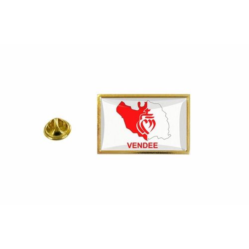Pins Pin Badge Pin's Drapeau Pays Carte Departement Vendee