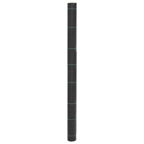 vidaXL Membrane anti-mauvaises herbes noir 1,5x10 m PP